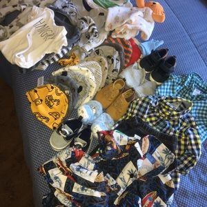 Boys clothes lot 0-6 months